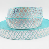 Laser Scale on Blue 1" Ribbon