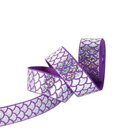 Laser Scale on Purple 1" Ribbon