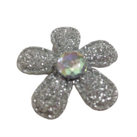 Padded Glitter Flower