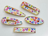 Hollowed Tear Drop Solid Clip