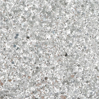 Silver Metallic Litchi with Silver Chunky Double Sided Sheet