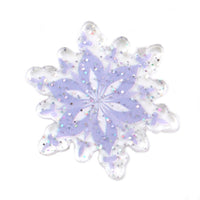 Snowflake Transparent Glitter