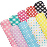 Spots Faux Leather Full Sheet Pack of 9