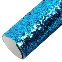 Chunky Glitter Faux Leather Sheet