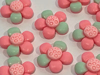 Two Tone Flower Daisy Resins (10)