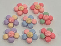 Two Tone Flower Daisy Resins (10)