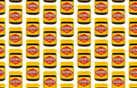 Vegemite Faux Leather Sheet