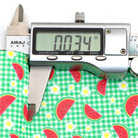Watermelon Faux Leather Full Sheet Pack of 4
