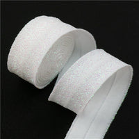 Glitter White 5/8" FOE (5 Yards)