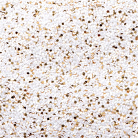 Chunky Glitter White and Gold Combo Faux Leather Sheet