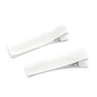 Grosgrain Lined Clips (10)