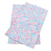 Floral Wishes Faux Leather Sheet
