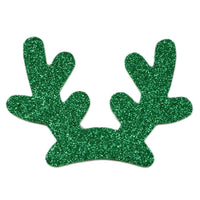 Reindeer Antler Glitter Embellishment