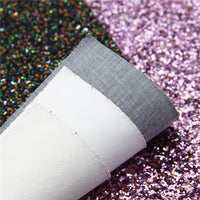 Pretty Chunky Glitter Faux Leather Full Sheet Pack of 7