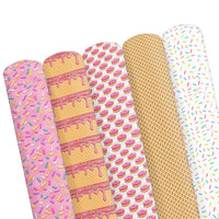 Sweet Things Faux Leather Full Sheet Pack of 5