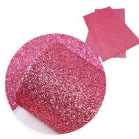 Fine Glitter Faux Leather Sheet