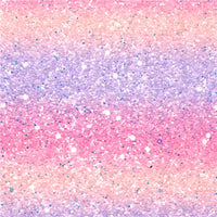 Ombre Chunky Glitter Faux Leather Sheet