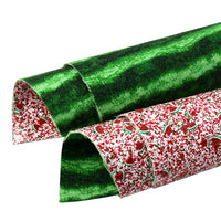 Watermelon Chunky Embellishments Double Sided Leather Sheet