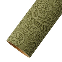 Textured Lace Faux Leather Sheet