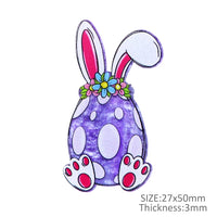 Easter Purple Bunny Egg Planar #16