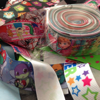 Ribbon Mixed Bag - Printed 7/8" & 1" - 10 x 1m