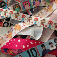 Ribbon Mixed Bag - Printed 7/8" & 1" - 10 x 1m