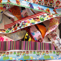 Ribbon Mixed Bag - Printed 7/8" & 1" - 10 x 1m