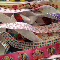 Ribbon Mixed Bag - Printed 7/8" & 1" - 10 x 1m