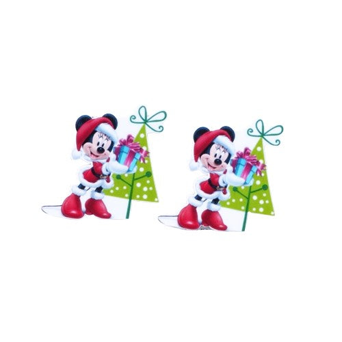 #23 Christmas Minnie and a Tree Planar