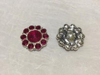 25mm Rhinestone & Acrylic Flatback Bling
