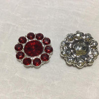 25mm Rhinestone & Acrylic Flatback Bling