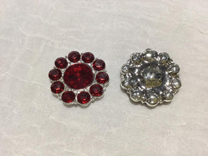 25mm Rhinestone & Acrylic Flatback Bling