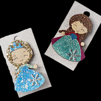 Cold Girls Hair Clip