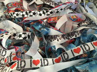 Ribbon Mixed Bag - Printed 7/8" & 1" - 10 x 1m
