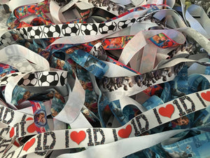 Ribbon Mixed Bag - Printed 7/8" & 1" - 10 x 1m