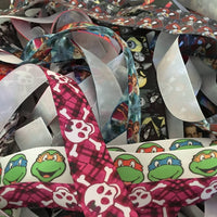Ribbon Mixed Bag - Printed 7/8" & 1" - 10 x 1m