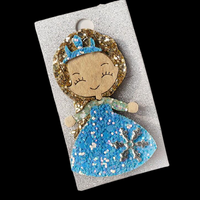 Cold Girls Hair Clip