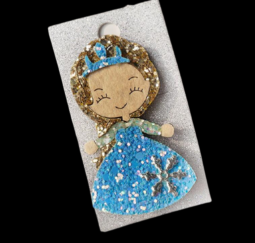 Cold Girls Hair Clip