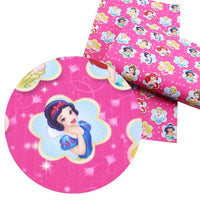 Pretty Girl on Pink Faux Leather Sheet #14
