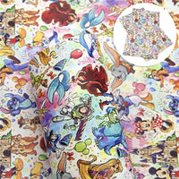 All The Characters Faux Leather Sheet