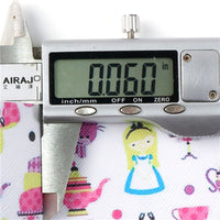 Alice with Purple Glitter Double Sided Faux Leather Sheet
