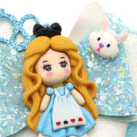 Pre Cut Alice OTT Faux Leather Bow