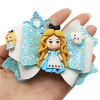 Pre Cut Alice OTT Faux Leather Bow
