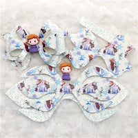 Pre Cut Cold Brunette Faux Leather Bow
