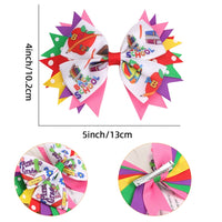 Back To School Ribbon Bow