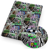 Beetlejuice Faux Leather Sheet
