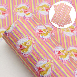 Pretty Girl Aur Blonde Faux Leather Sheet #4