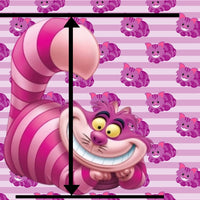 Cheshire Cat Faux Leather Sheet