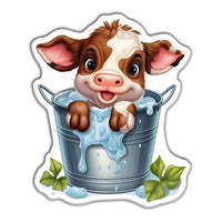 Cow In A Bucket Planar
