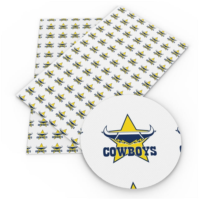 Rugby Faux Leather Sheet